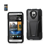 HTC One Mini M4 Hybrid Heavy Duty Case With Kickstand