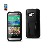 HTC One Mini 2 Hybrid Heavy Duty Case With Kickstand