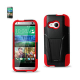 HTC One Mini 2 Hybrid Heavy Duty Case With Kickstand