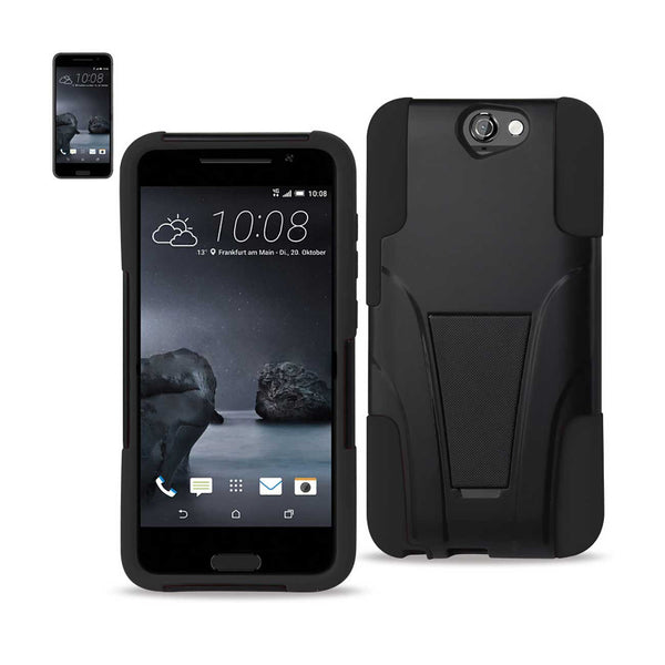 HTC One A9 Hybrid Heavy Duty Case With Kickstand