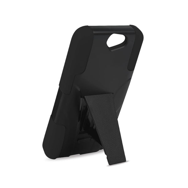 HTC One A9 Hybrid Heavy Duty Case With Kickstand