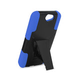  HTC One A9 Hybrid Heavy Duty Case With Kickstand In Navy Black