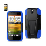 HTC One Sv Hybrid Heavy Duty Case With Kickstand