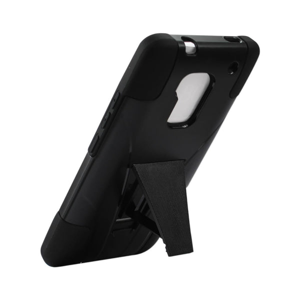 HTC One Max Hybrid Heavy Duty Case With Kickstand