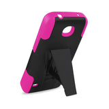  Huawei Union Hybrid Heavy Duty Case With Kickstand In Hot Pink Black