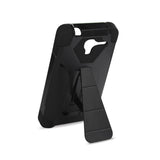  Kyocera Hydro View Hybrid Heavy Duty Case With Kickstand In Black