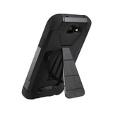  LG K3 Hybrid Heavy Duty Case With Kickstand In Black