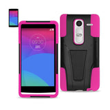 LG Ls675 Hybrid Heavy Duty Case With Kickstand