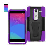 LG Ls675 Hybrid Heavy Duty Case With Kickstand