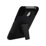  Nokia Lumia 1320 Hybrid Heavy Duty Case With Kickstand In Black