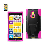 Nokia Lumia 1520 Hybrid Heavy Duty Case With Kickstand