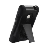  Nokia Lumia 521 Hybrid Heavy Duty Case With Kickstand In Black