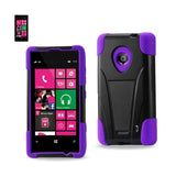 Nokia Lumia 521 Hybrid Heavy Duty Case With Kickstand