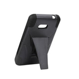  Nokia Lumia 640 Hybrid Heavy Duty Case With Kickstand In Black