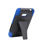  Nokia Lumia 640 Hybrid Heavy Duty Case With Kickstand In Navy Black