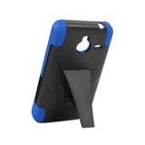  Nokia Lumia 640 Xl Hybrid Heavy Duty Case With Kickstand In Navy Black