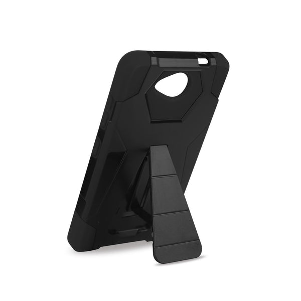 Microsoft Lumia 650 Hybrid Heavy Duty Case With Kickstand