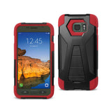 Samsung Galaxy S7 Active Hybrid Heavy Duty Case With Kickstand