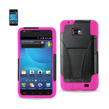 Samsung Galaxy S2 Hybrid Heavy Duty Case With Kickstand