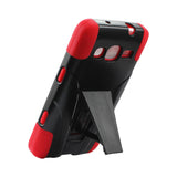  Samsung Ativ S Neo Hybrid Heavy Duty Case With Kickstand In Red Black