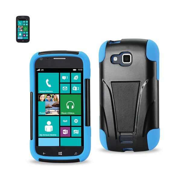 Samsung Ativ Odyssey Hybrid Heavy Duty Case With Kickstand