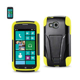  Samsung Ativ Odyssey Hybrid Heavy Duty Case With Kickstand In Black Yellow