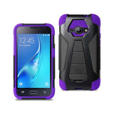 Samsung Galaxy J1 (2016) Hybrid Heavy Duty Case With Kickstand