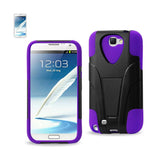 Samsung Galaxy Note 2 Hybrid Heavy Duty Case With Kickstand