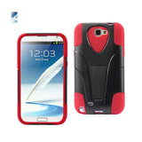 Samsung Galaxy Note 2 Hybrid Heavy Duty Case With Kickstand