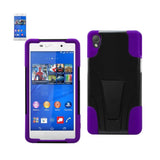 Sony Xperia Z3V Hybrid Heavy Duty Case With Kickstand