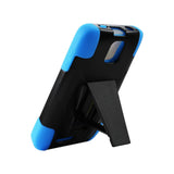  ZTE Engage Mt Hybrid Heavy Duty Case With Kickstand In Navy Black