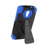  ZTE N817 Hybrid Heavy Duty Case With Kickstand In Navy Black