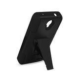  ZTE Prestige Hybrid Heavy Duty Case With Kickstand In Black