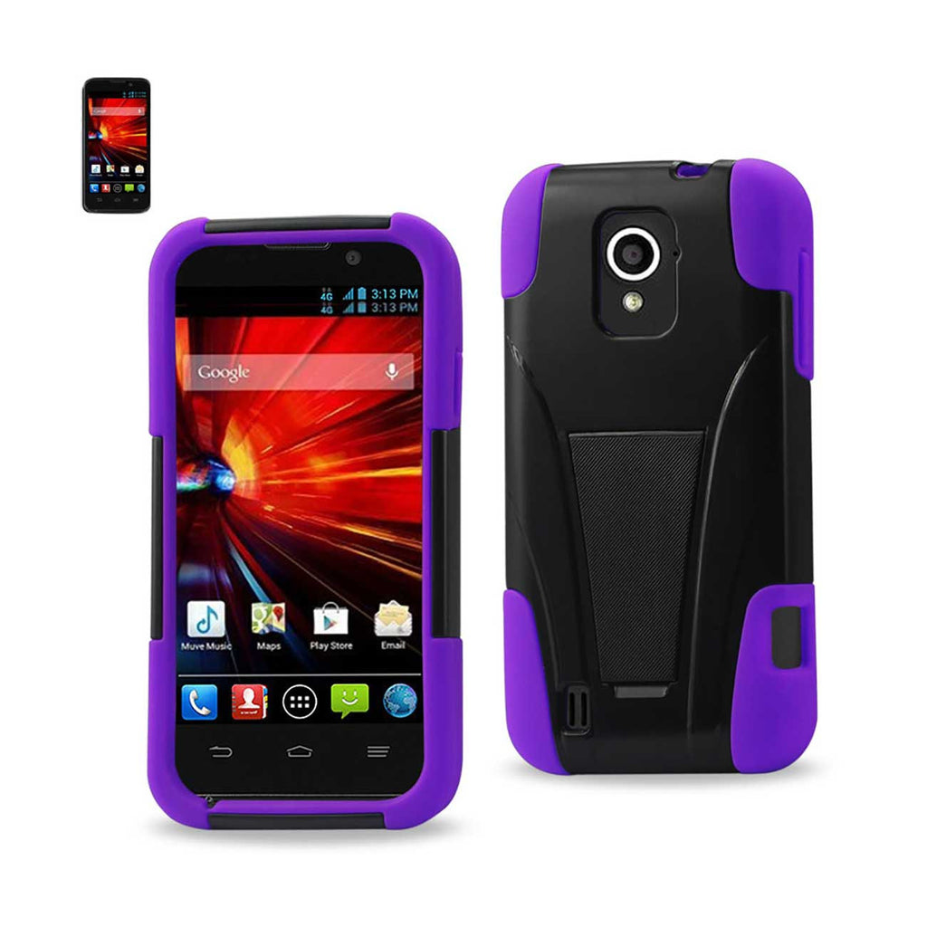 ZTE Source Hybrid Heavy Duty Case With Kickstand