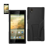 ZTE Warp Elite Hybrid Heavy Duty Case With Kickstand