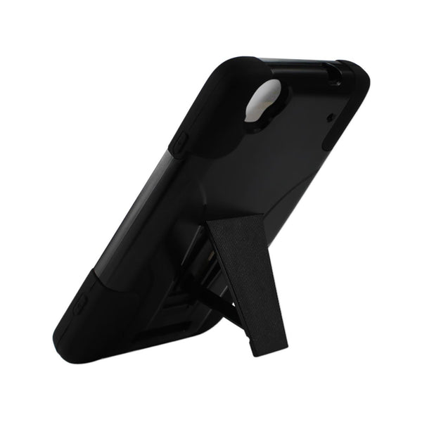 ZTE Max Hybrid Heavy Duty Case With Kickstand