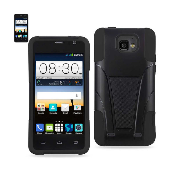 ZTE Sonata 2 Hybrid Heavy Duty Case With Kickstand