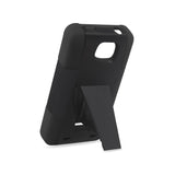  ZTE Sonata 2 Hybrid Heavy Duty Case With Kickstand In Black