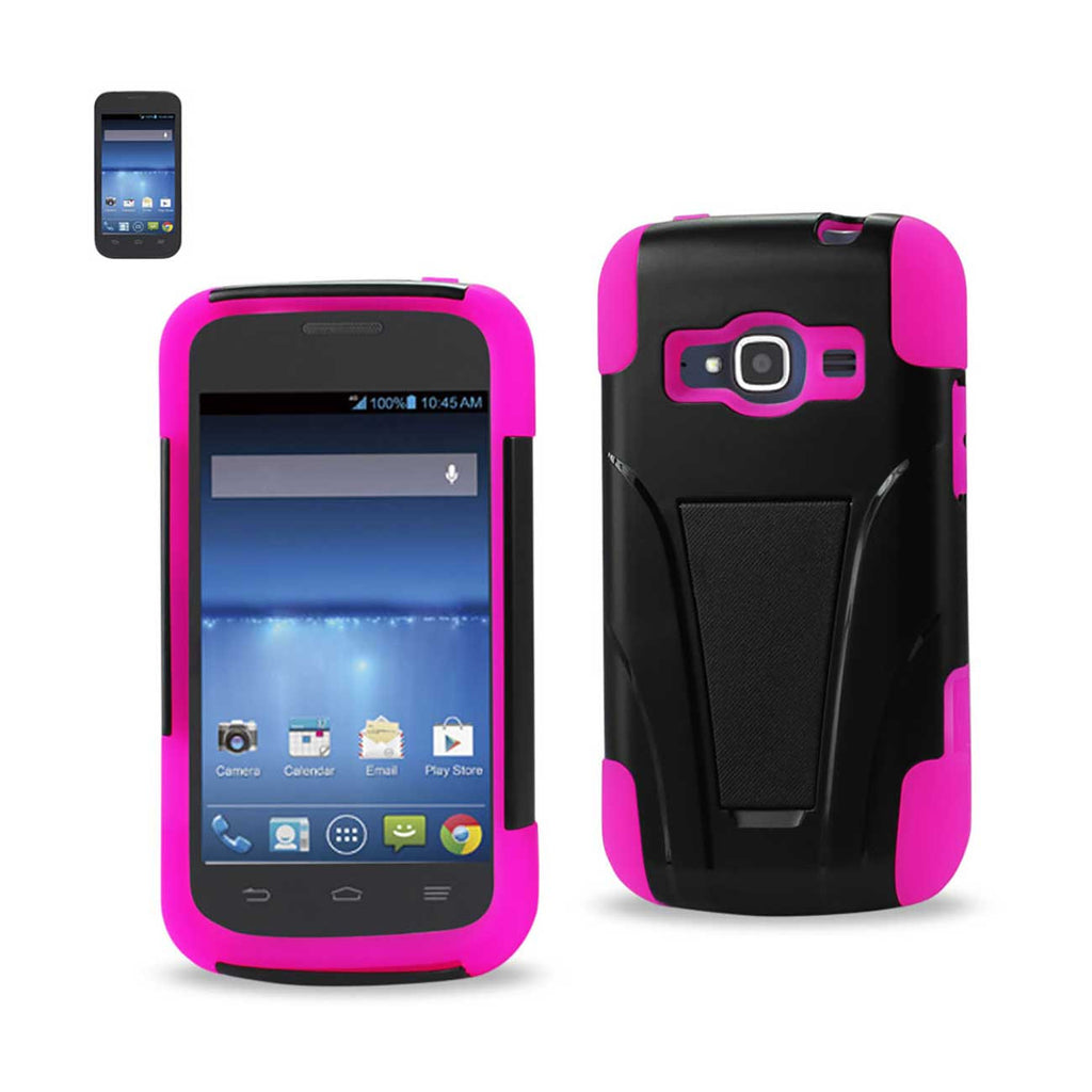 ZTE Concord 2 Hybrid Heavy Duty Case With Kickstand