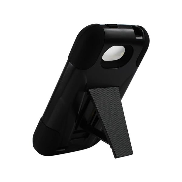 ZTE Savvy Hybrid Heavy Duty Case With Kickstand