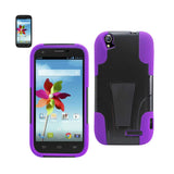 ZTE Grand X Hybrid Heavy Duty Case With Kickstand