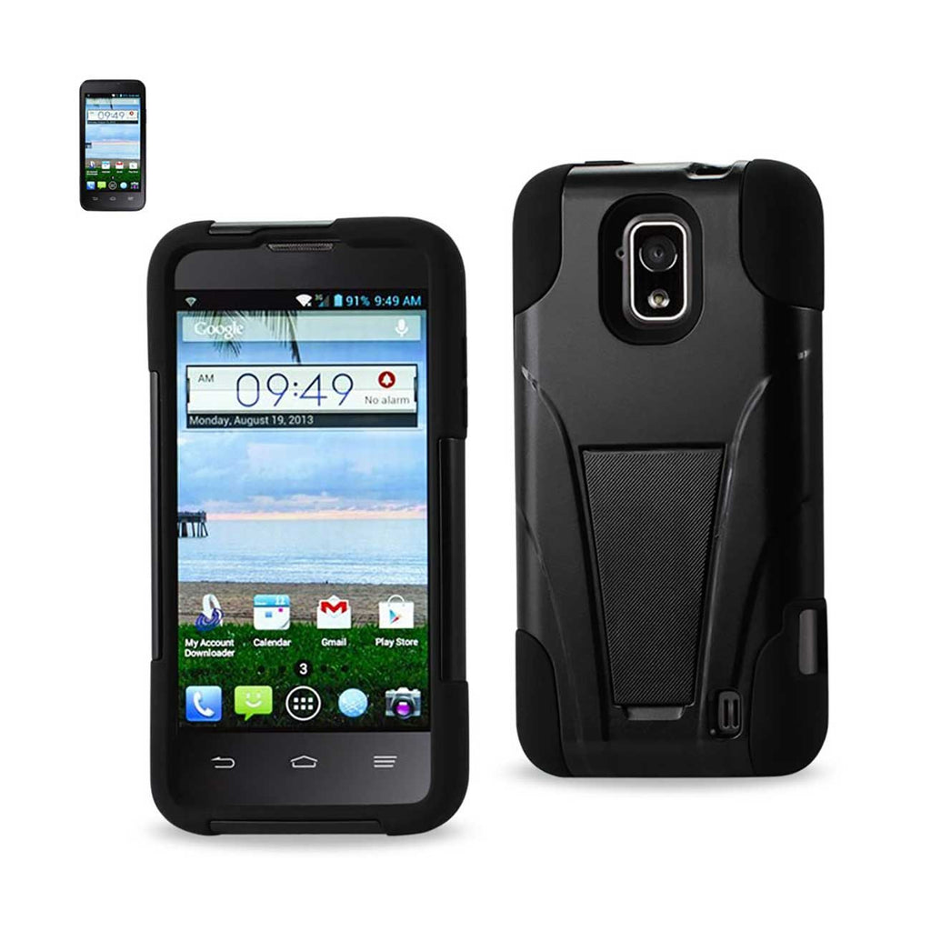 ZTE Solar Hybrid Heavy Duty Case With Kickstand