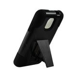  ZTE Solar Hybrid Heavy Duty Case With Kickstand In Black