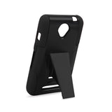  ZTE Obsidian Hybrid Heavy Duty Case With Kickstand In Black