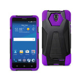 ZTE Chapel Hybrid Heavy Duty Case With Kickstand