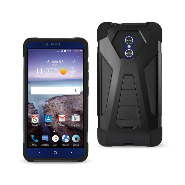 ZTE Grand X Max 2 Hybrid Heavy Duty Case With Kickstand