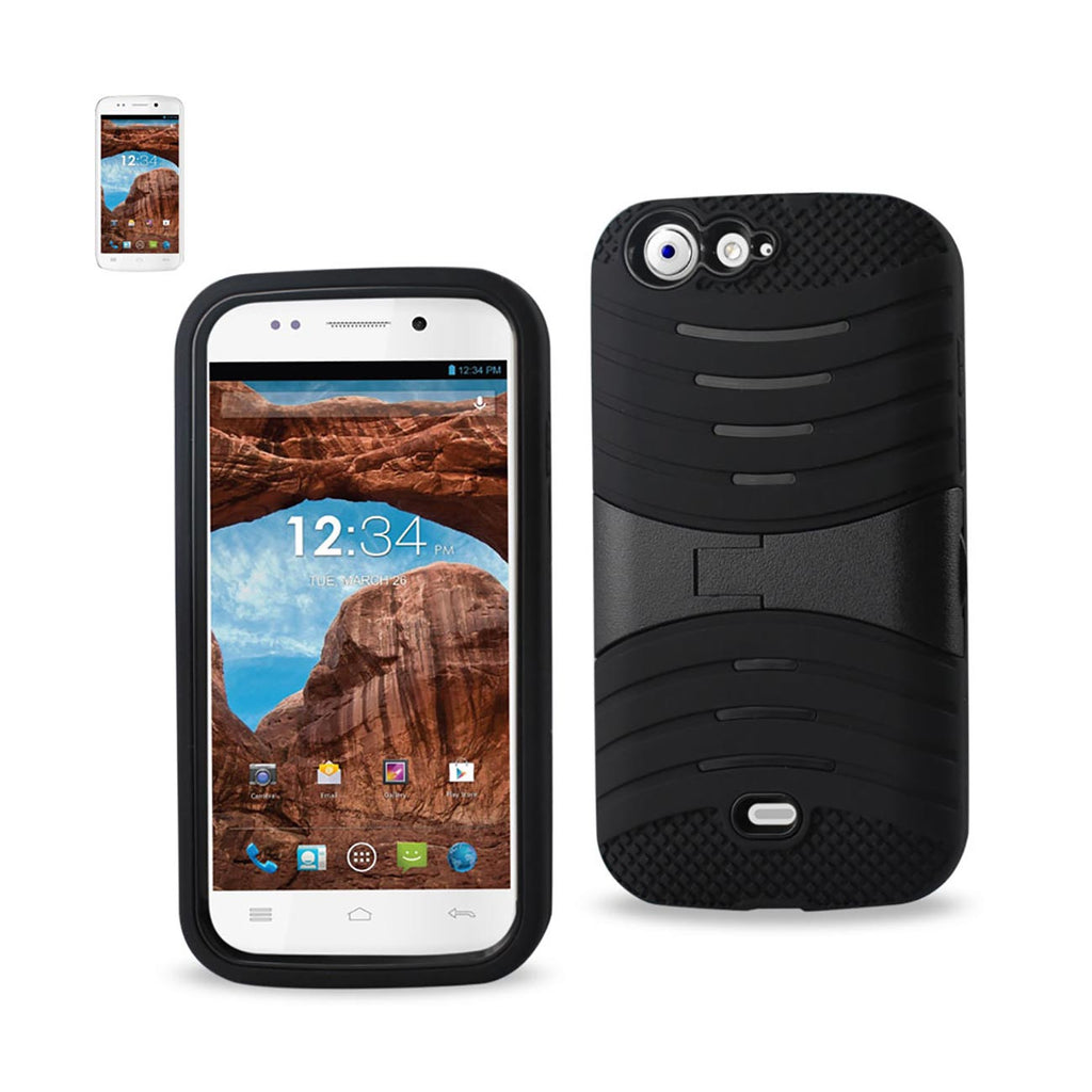 Blu Life One Hybrid Heavy Duty Anti Slip Case With Kickstand