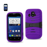 ZTE Overture Hybrid Heavy Duty Anti Slip Case With Kickstand