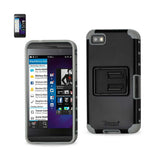 Blackberry Z10 Hybrid Heavy Duty Case With Horizontal Kickstand