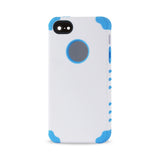  iPhone 5/5S/Se Hybrid Heavy Duty Case In Blue